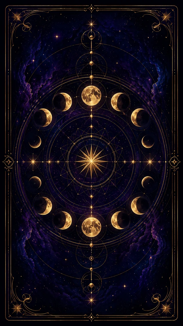 Verso 1 do conjunto de cartas Lúmina