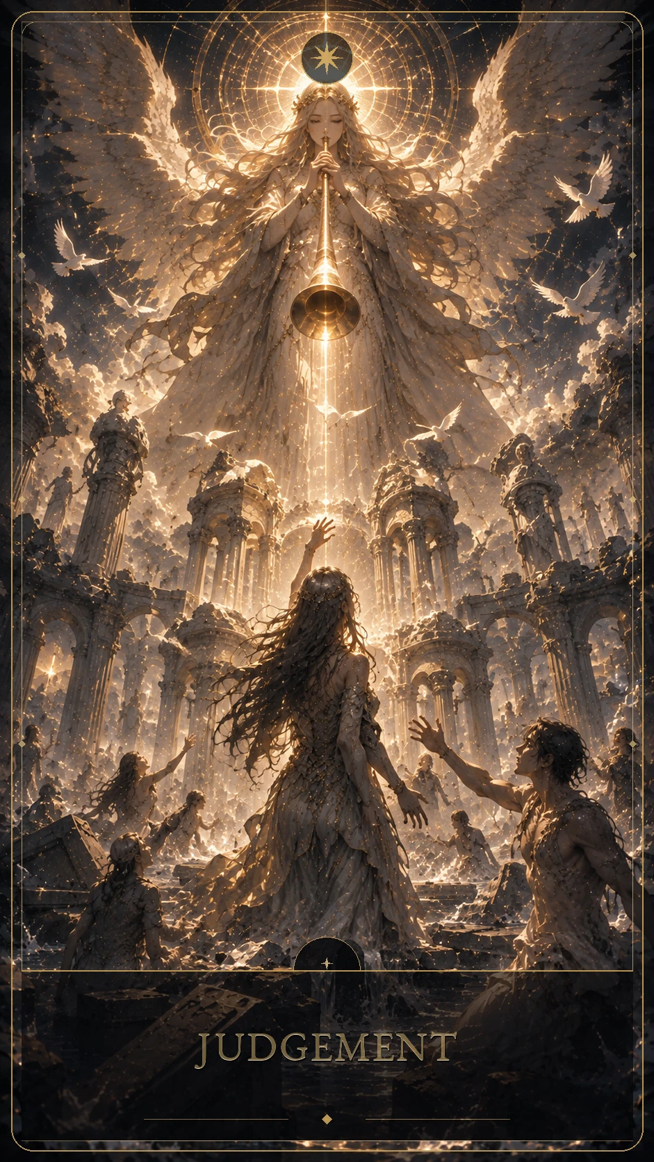 Judgement — canonical Lúmina tarot card