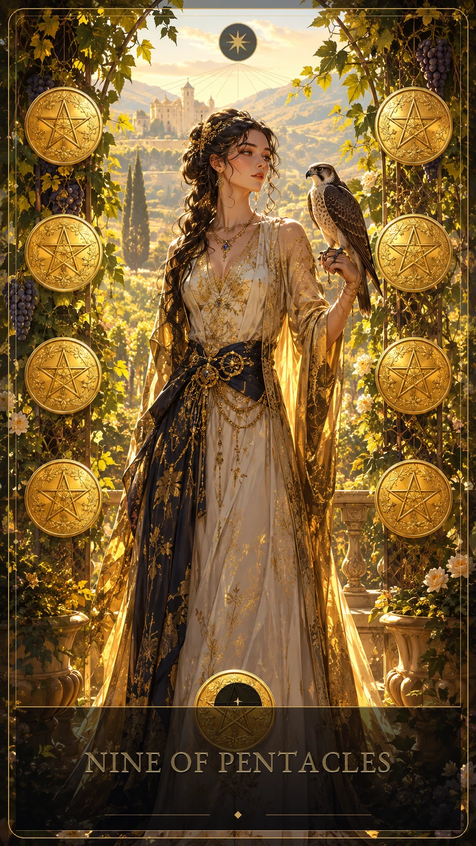 Nine of Pentacles