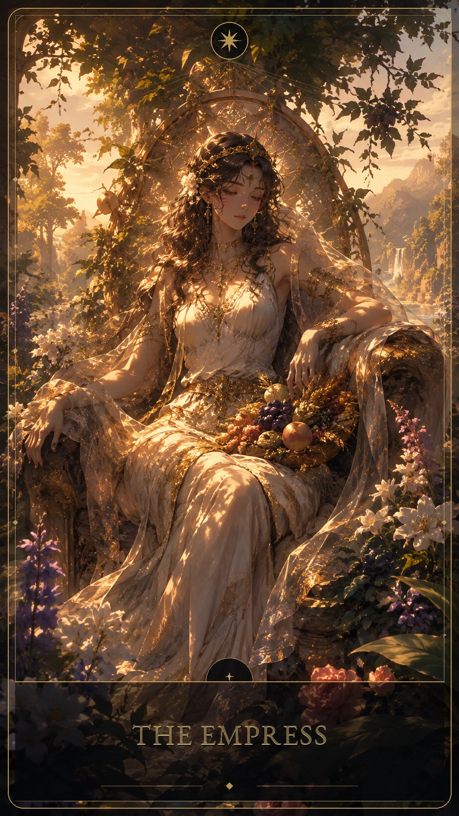 The Empress — canonical Lúmina tarot card