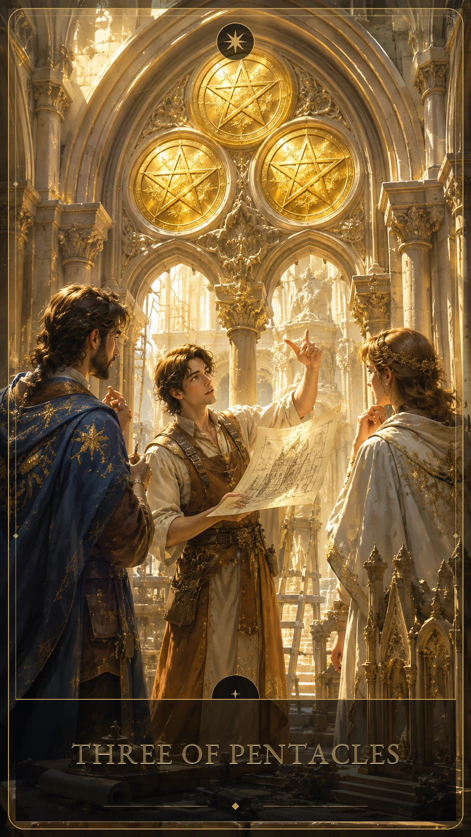 Three of Pentacles